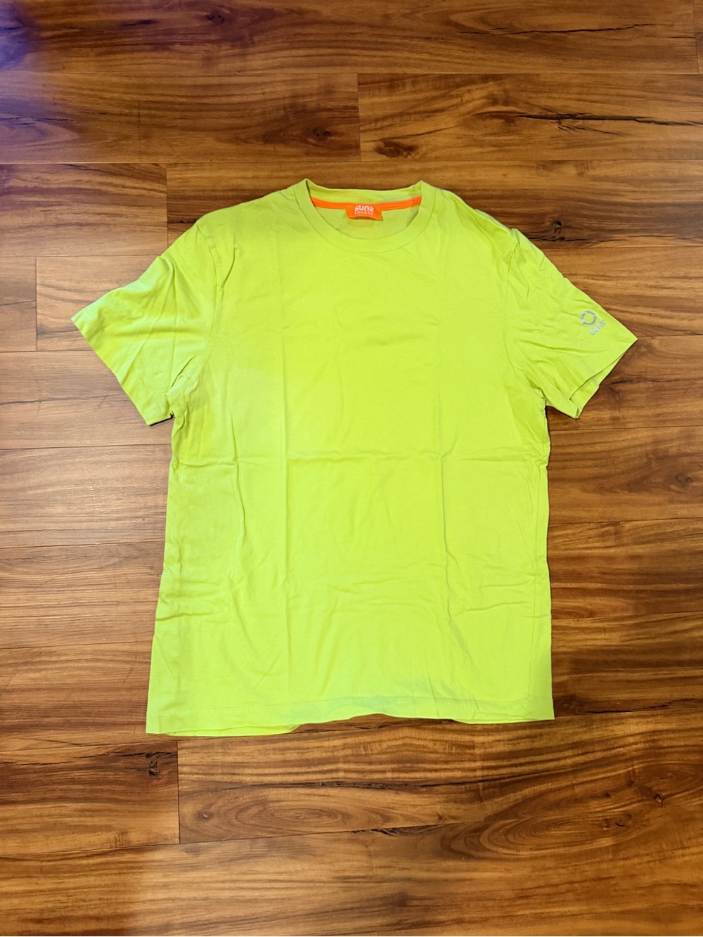 Suns Boards Men's Lime Green Crew Neck T-Shirt